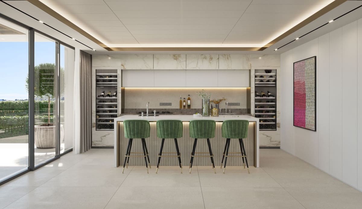 5 sypialnia Willa na sprzedaż w Los Flamingos z basenem - 5 900 000 € (Ref: 9182496)