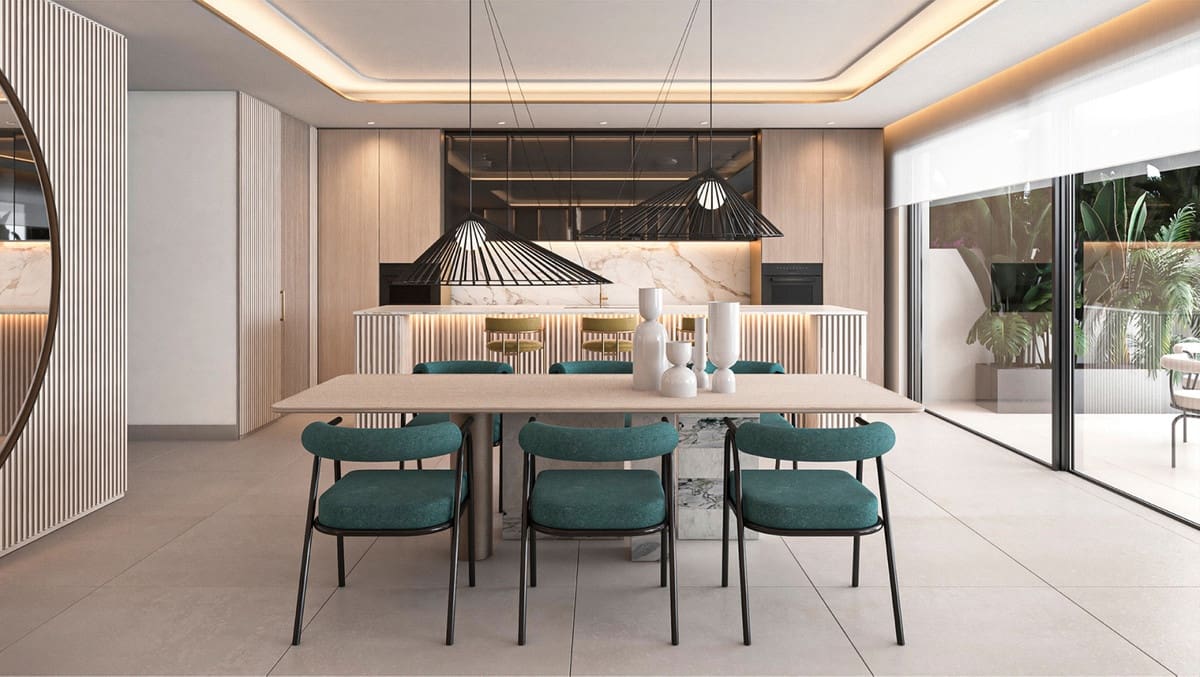 3 sypialnia Apartament na sprzedaż w Las Chapas z basenem - 4 480 000 € (Ref: 9182499)