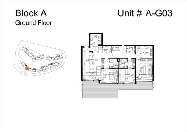 2 makuuhuone Huoneisto myytävänä paikassa Casares Golf - Casares del Sol, Casares mukana uima-altaan - 1 412 500 € (Ref: 9182523)
