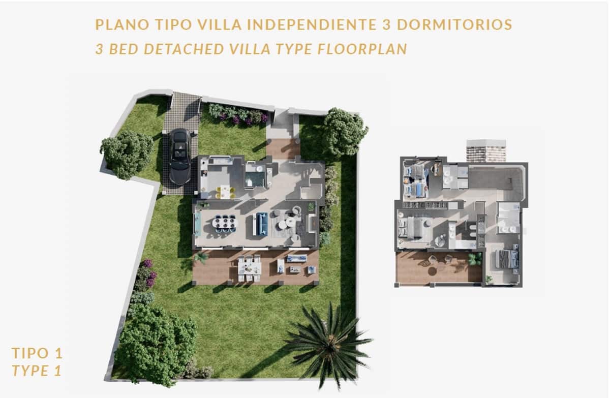 3 sypialnia Willa na sprzedaż w Estepona z basenem - 977 500 € (Ref: 9182529)