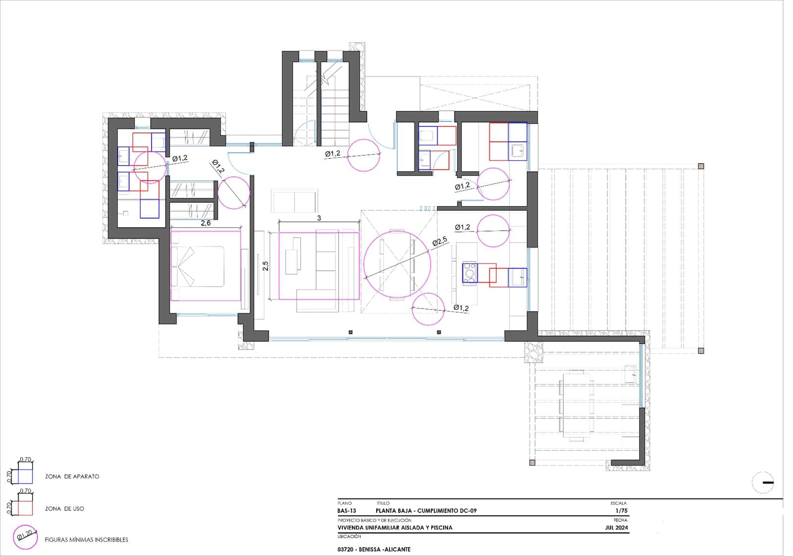 4 makuuhuone Huvila myytävänä paikassa Benissa mukana uima-altaan 
autotalli - 1 600 000 € (Ref: 9182616)