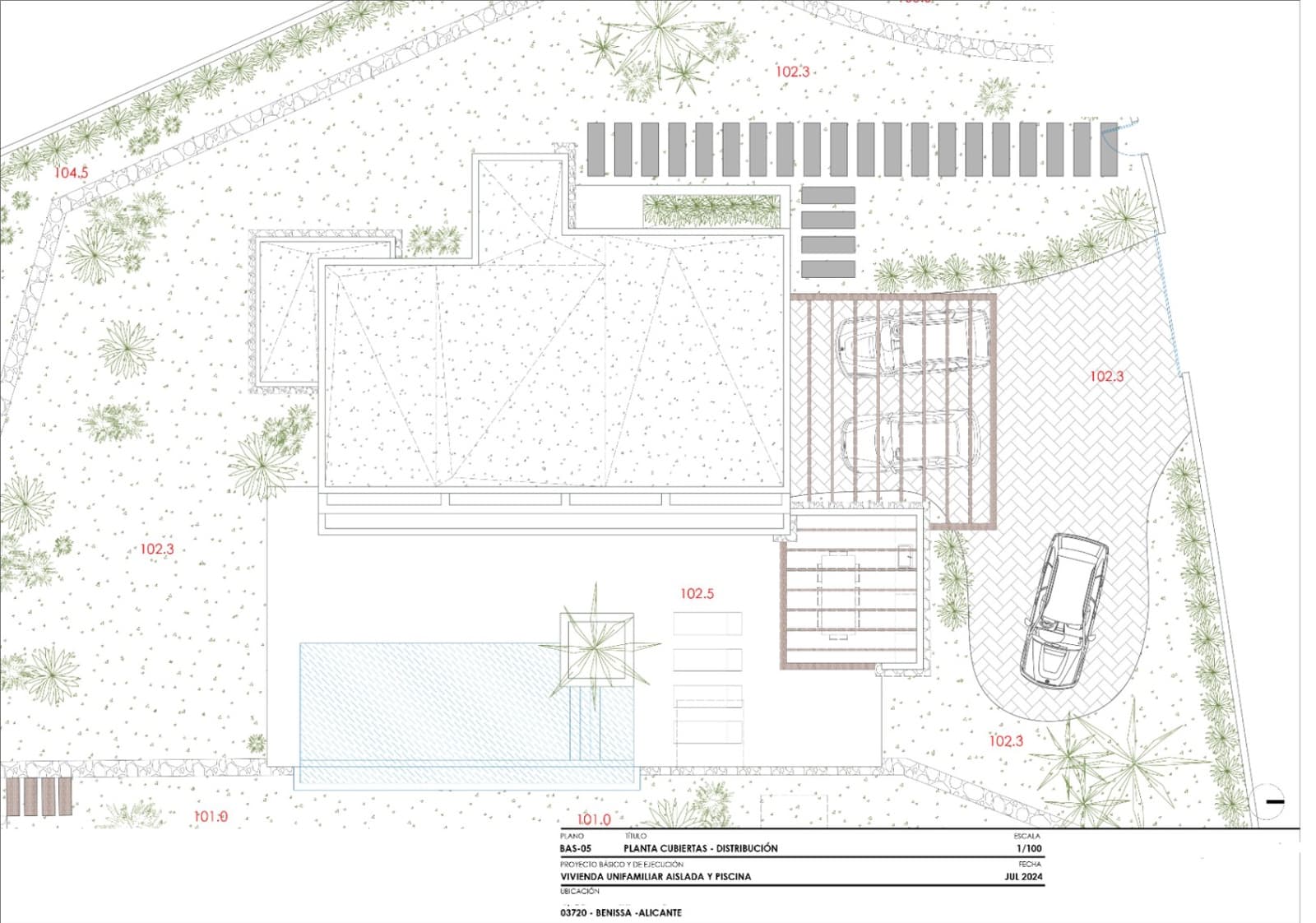 4 makuuhuone Huvila myytävänä paikassa Benissa mukana uima-altaan 
autotalli - 1 600 000 € (Ref: 9182616)