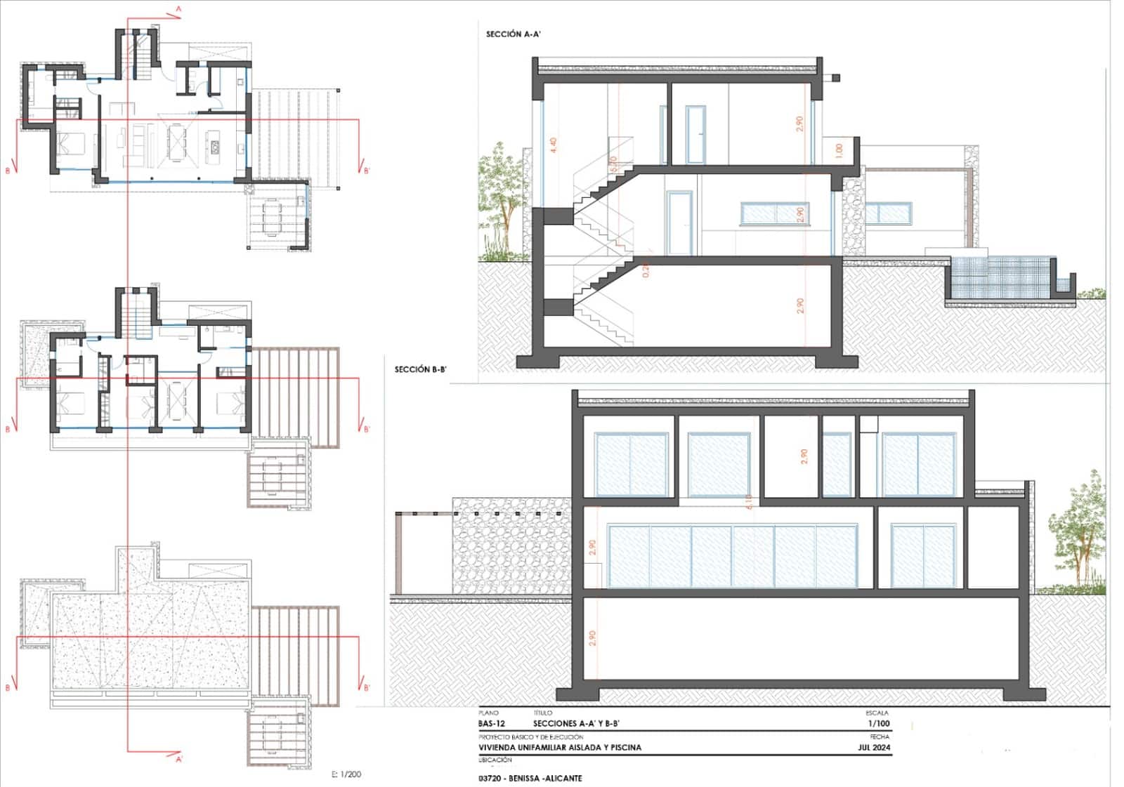 4 makuuhuone Huvila myytävänä paikassa Benissa mukana uima-altaan 
autotalli - 1 600 000 € (Ref: 9182616)