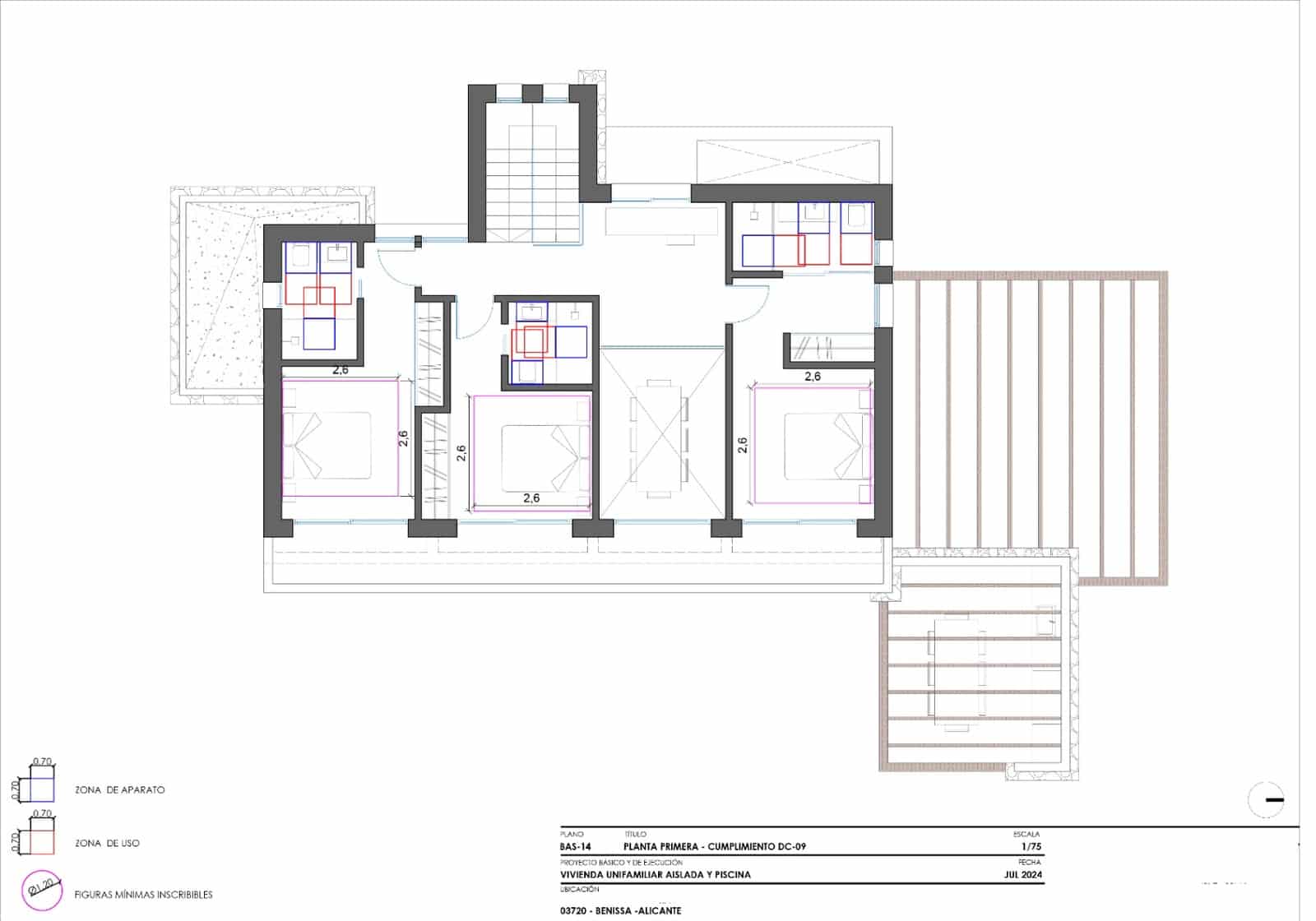 4 makuuhuone Huvila myytävänä paikassa Benissa mukana uima-altaan 
autotalli - 1 600 000 € (Ref: 9182616)