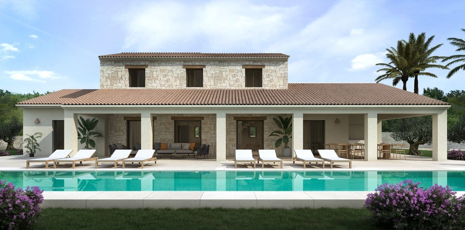 4 soveværelse Finca/Landehus til salg i Moraira - € 1.795.000 (Ref: 9182659)