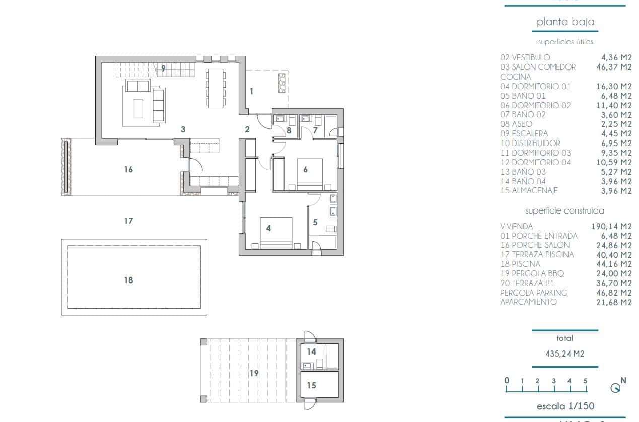 4 soveværelse Villa til salg i Moraira med swimmingpool garage - € 1.549.000 (Ref: 9182896)