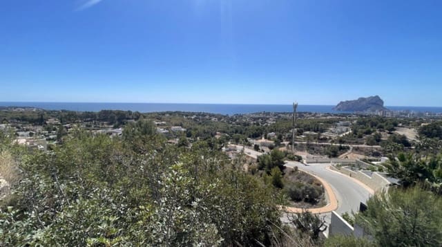 Byggetomt til salgs i Benissa - € 980 000 (Ref: 9183161)