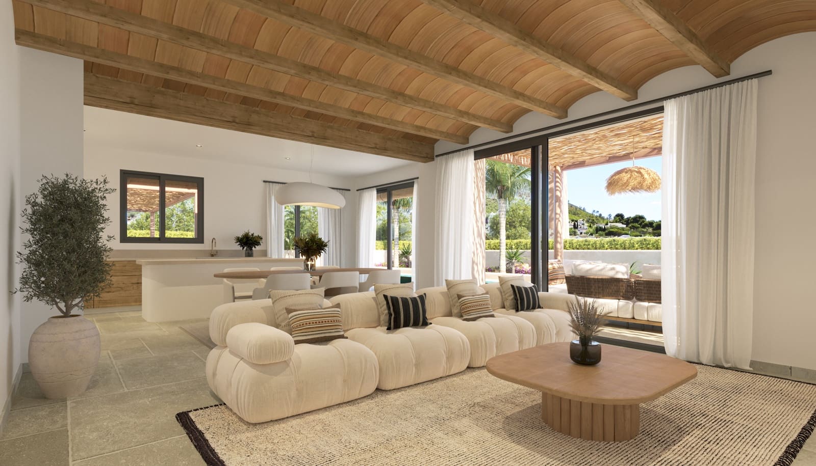 3 makuuhuone Huvila myytävänä paikassa Javea / Xabia mukana uima-altaan - 1 375 000 € (Ref: 9185838)