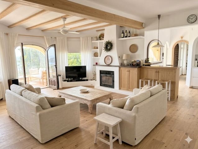 4 soveværelse Villa til salg i Benimeit - Tabaira, Teulada-Moraira med swimmingpool garage - € 875.000 (Ref: 9192771)