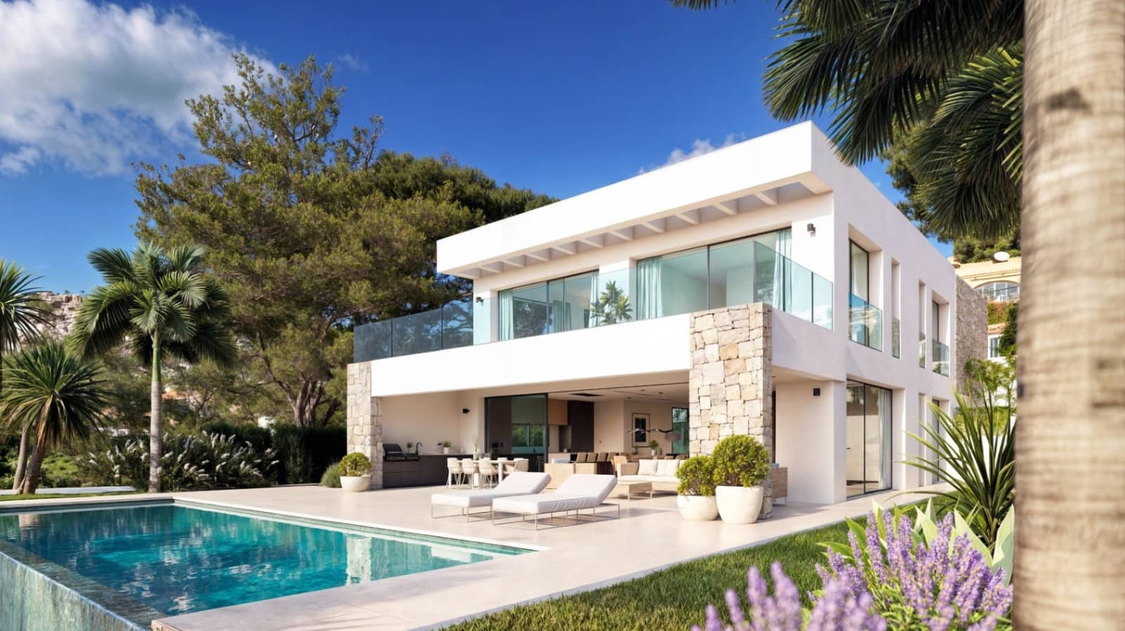 4 soverom Villa til salgs i Moraira med svømmebasseng garasje - € 2 300 000 (Ref: 9193026)