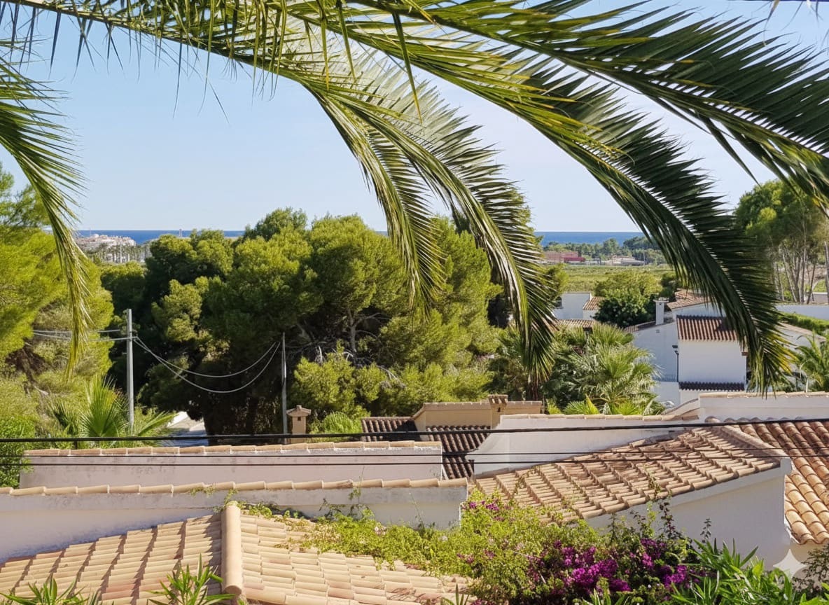 3 Zimmer Doppelhaus zu verkaufen in Moraira mit Garage - 535.000 € (Ref: 9230530)