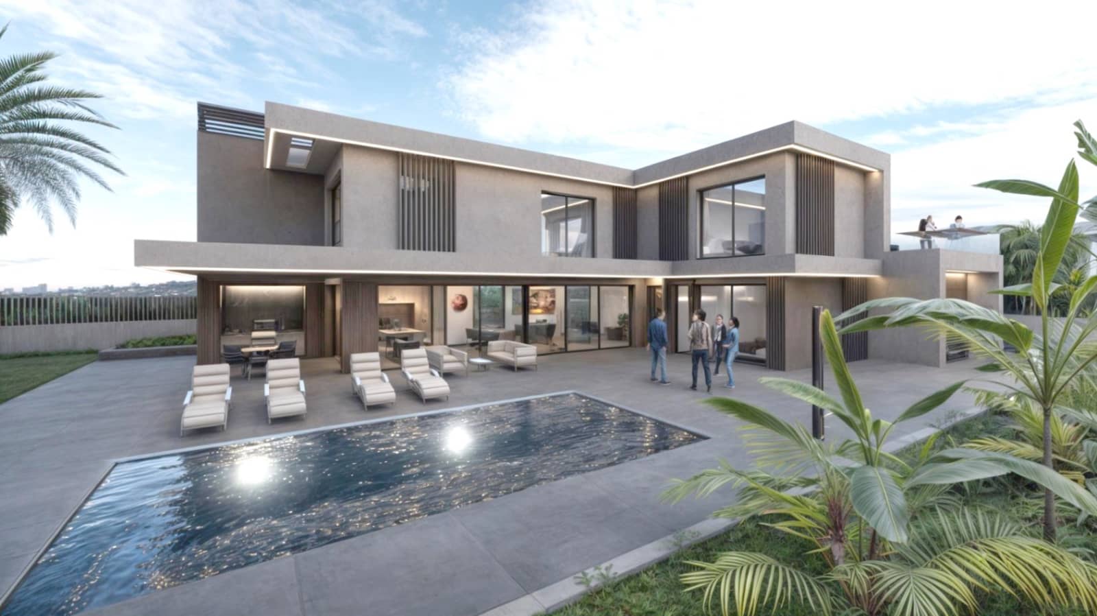 Chalet de 4 habitaciones en Calpe / Calp en venta con piscina garaje - 1.785.000 € (Ref: 9235842)