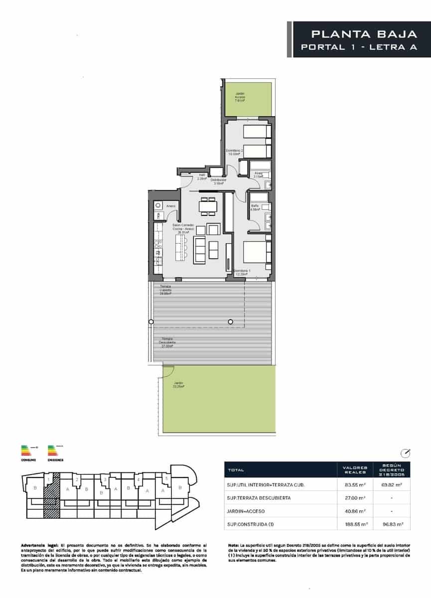 2 soverom Leilighet til salgs i Torremolinos med svømmebasseng garasje - € 595 000 (Ref: 9290186)