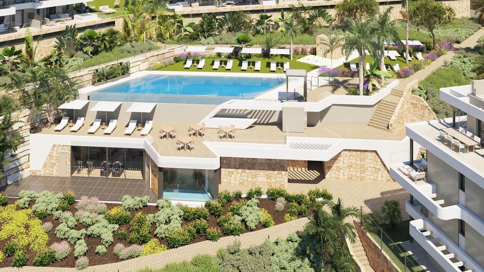 2 soverom Penthouse til salgs i Mijas med svømmebasseng garasje - € 710 000 (Ref: 9290198)