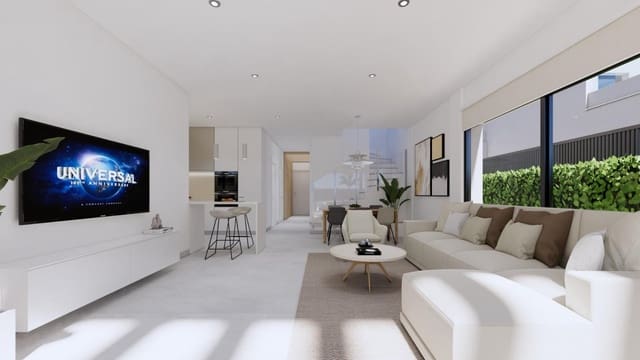 3 quarto Moradia para venda em Los Narejos - Punta Calera, Los Alcázares com piscina garagem - 1 390 000 € (Ref: 9290324)