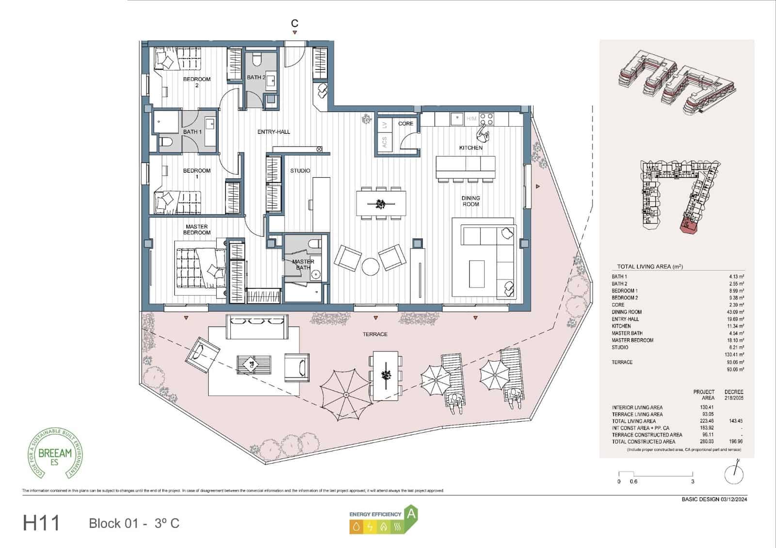 4 soverom Leilighet til salgs i Las Lagunas de Mijas med svømmebasseng garasje - € 1 069 500 (Ref: 9290845)