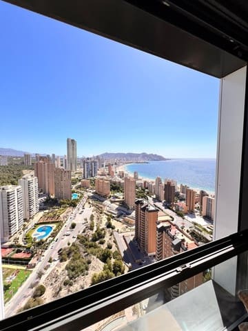 3 quarto Apartamento para venda em Playa Poniente, Benidorm com piscina - 879 000 € (Ref: 9314698)