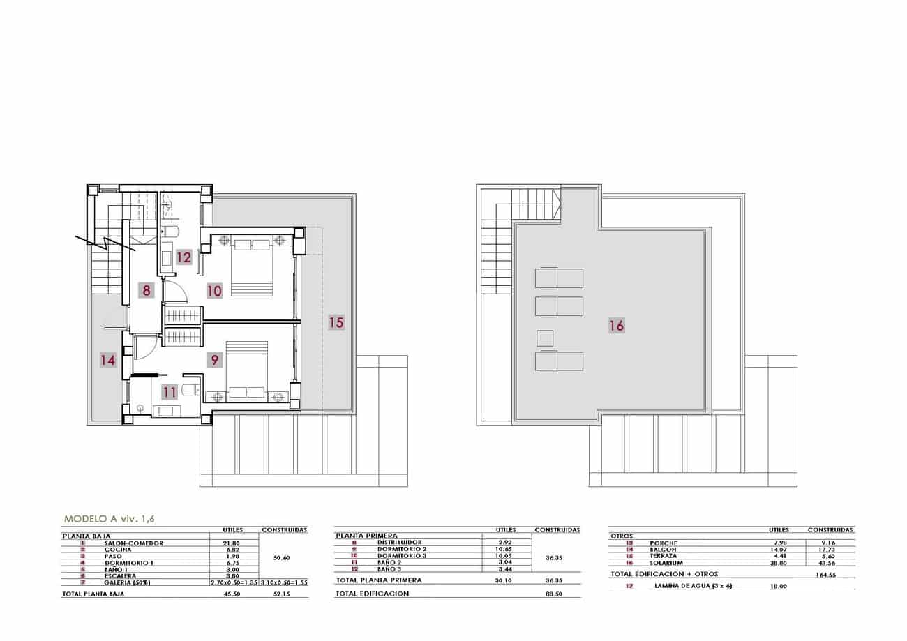 3 bedroom Villa for sale in Villamartin with pool - € 549,995 (Ref: 9315076)