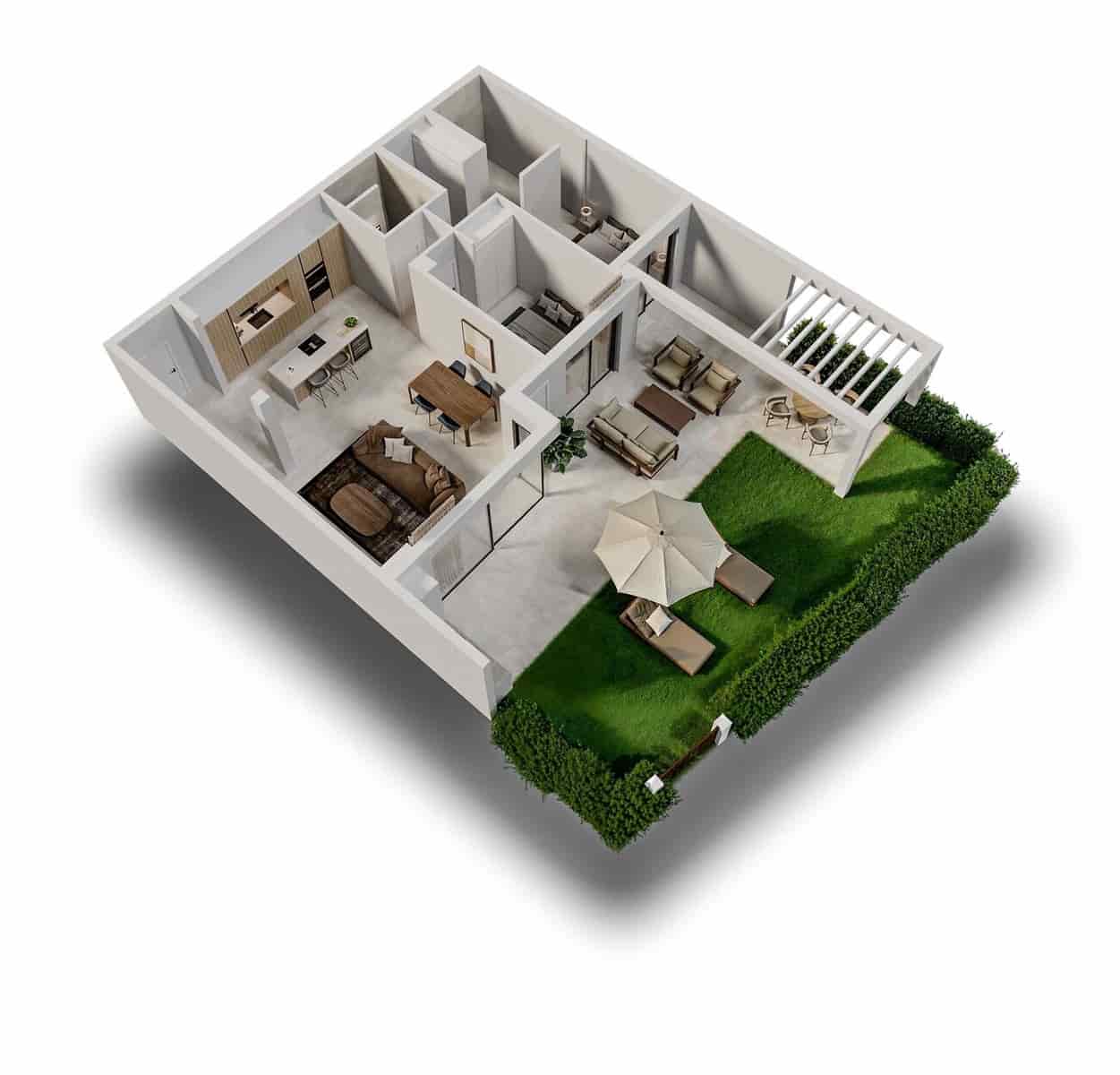 2 soverom Leilighet til salgs i La Sella med svømmebasseng garasje - € 570 000 (Ref: 9356940)