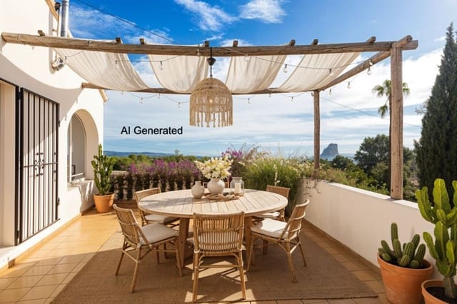 2 soveværelse Villa til salg i Canuta, Calpe / Calp med swimmingpool garage - € 548.000 (Ref: 9437112)