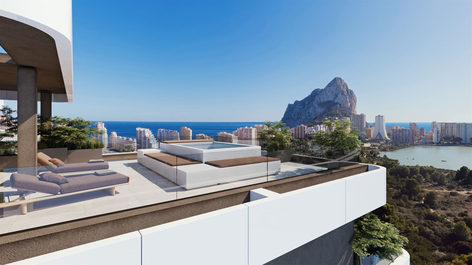 2 soveværelse Lejlighed til salg i Calpe / Calp med swimmingpool - € 699.000 (Ref: 9438292)