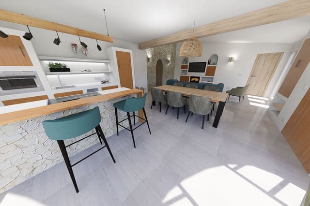 3 soverom Villa til salgs i Benissa med svømmebasseng garasje - € 595 000 (Ref: 9452629)