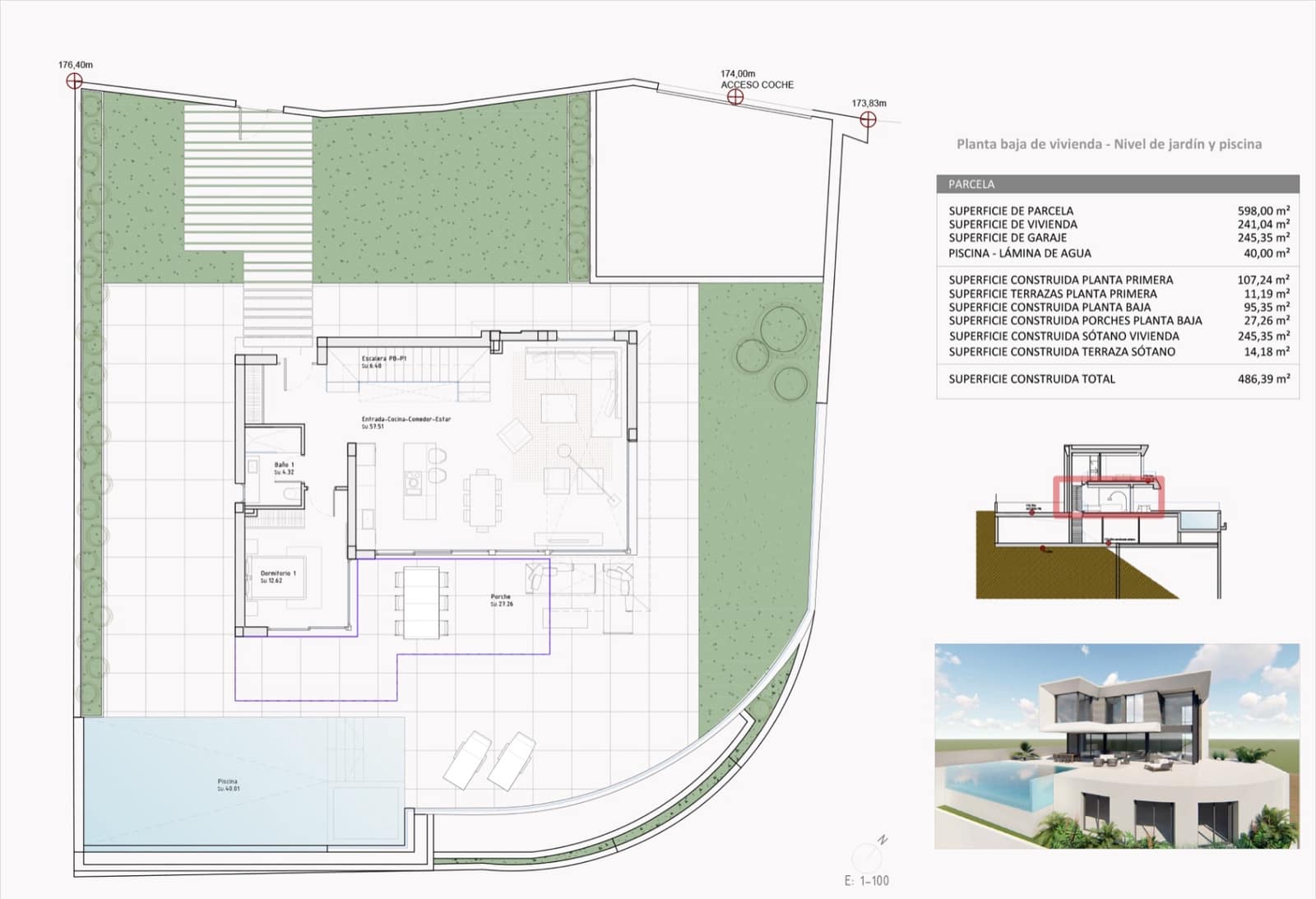 5 slaapkamer Villa te koop in Finestrat met zwembad garage - € 2.600.000 (Ref: 9452643)
