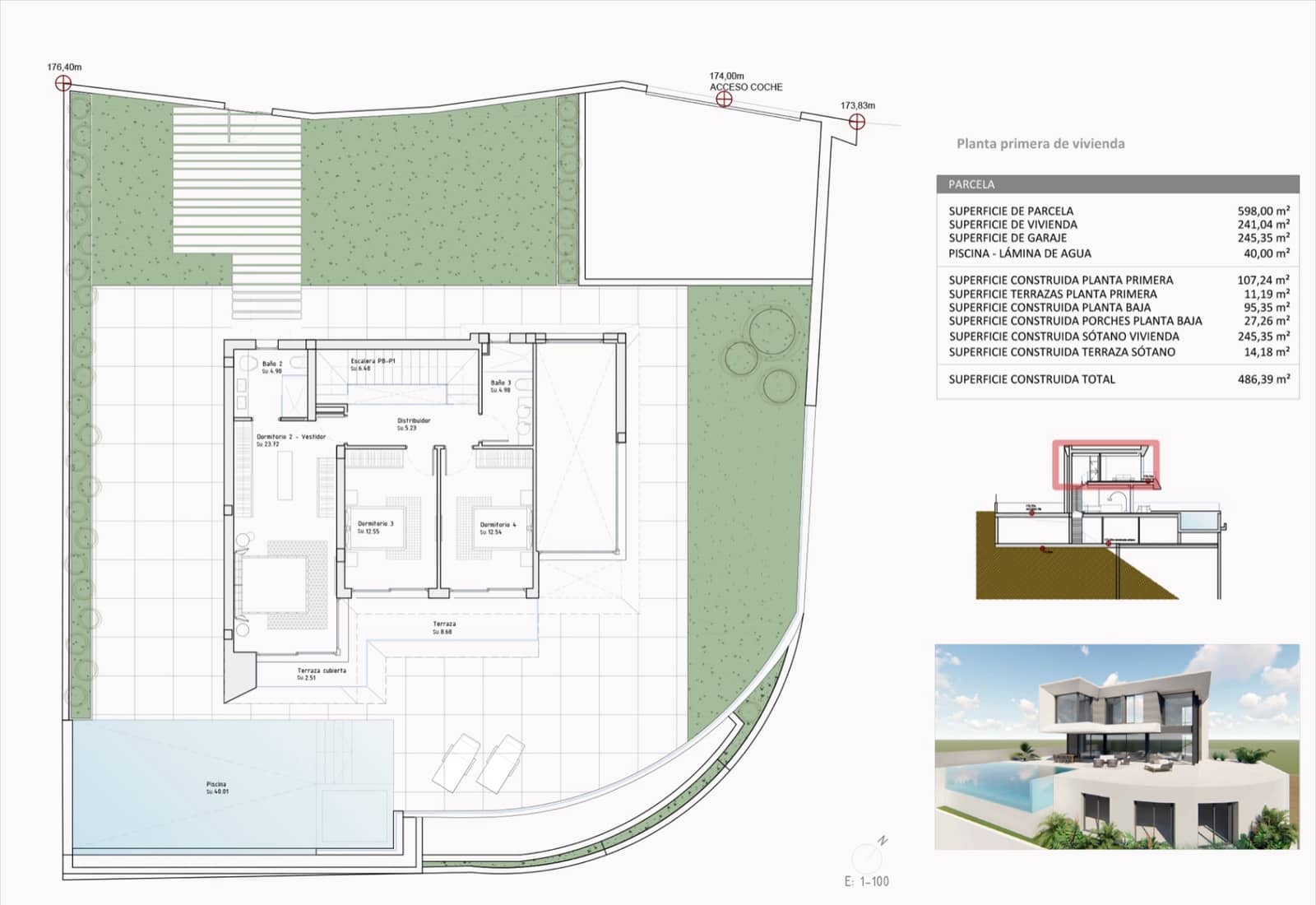 5 slaapkamer Villa te koop in Finestrat met zwembad garage - € 2.600.000 (Ref: 9452643)