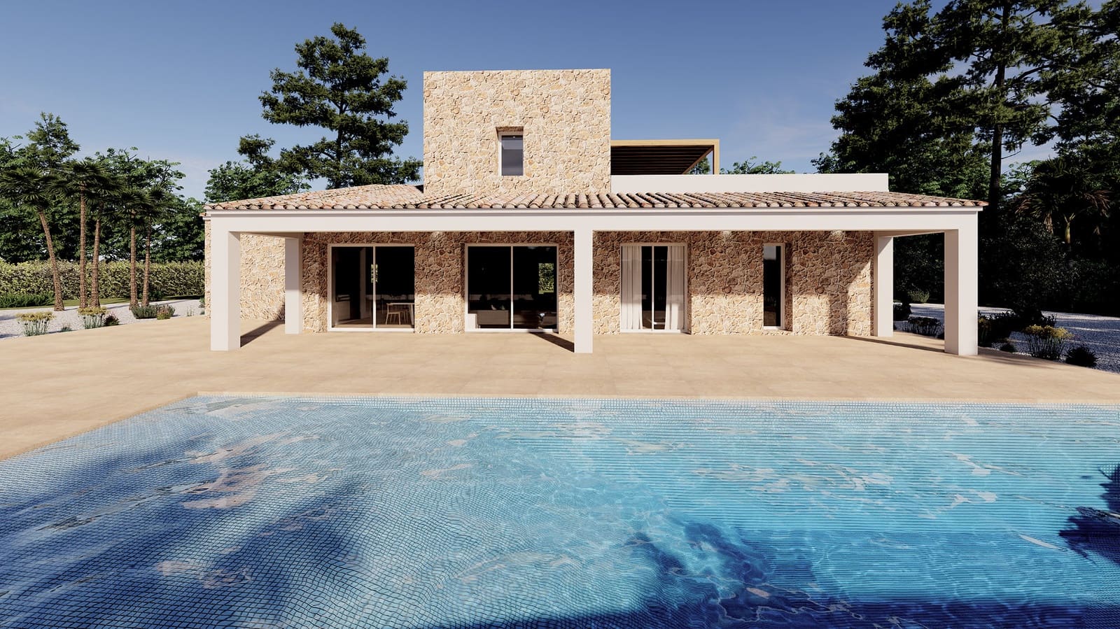 Finca/Casa Rural de 3 habitaciones en Benissa en venta con piscina garaje - 1.650.000 € (Ref: 9452650)
