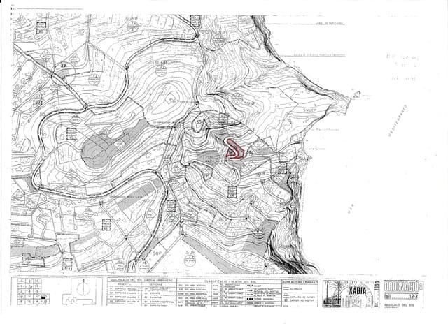 Byggetomt til salgs i Portichol - Balcón al Mar, Javea / Xàbia - € 550 000 (Ref: 9452738)