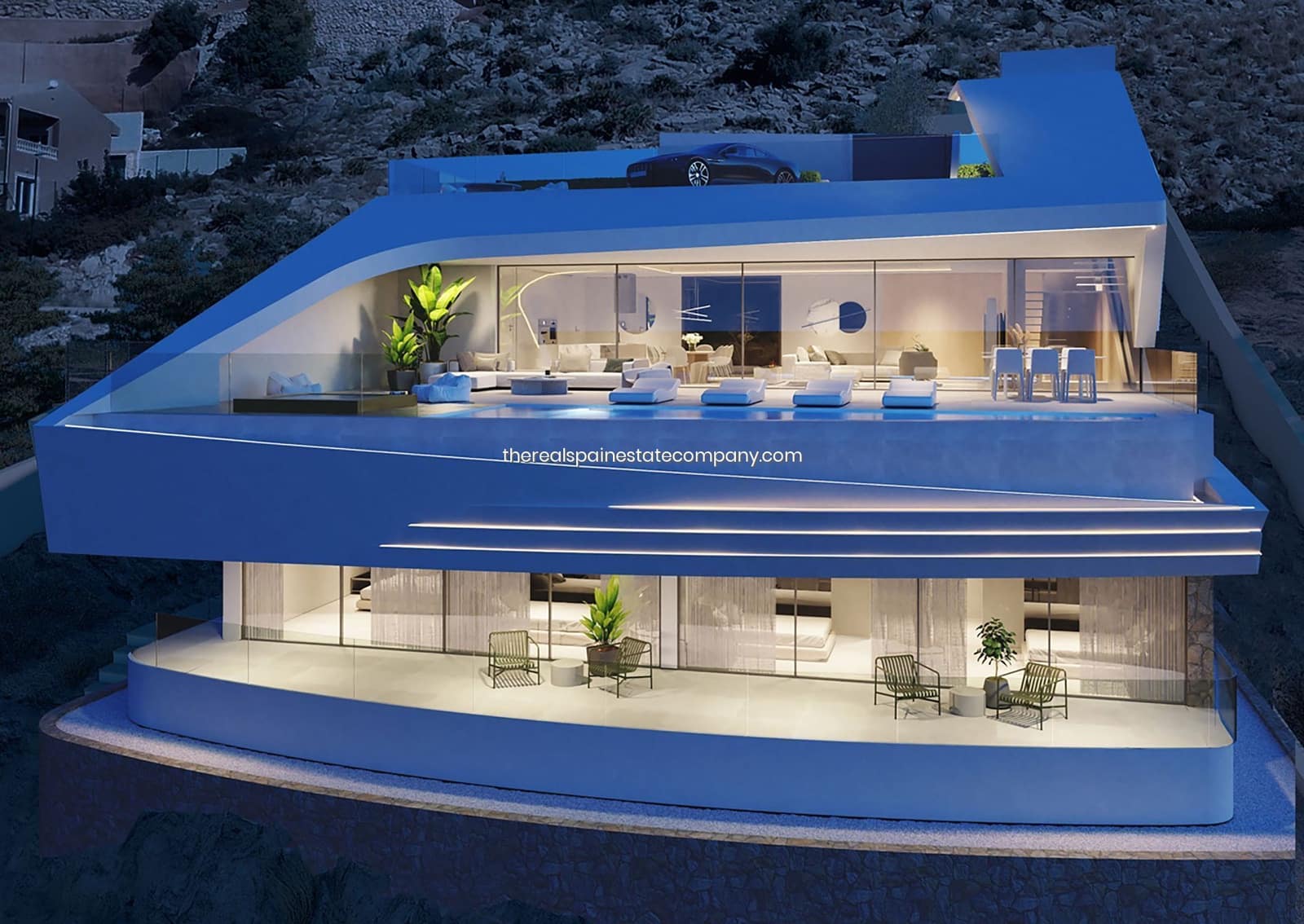 4 chambre Villa/Maison à vendre à Altea avec piscine - 1 900 000 € (Ref: 9457850)