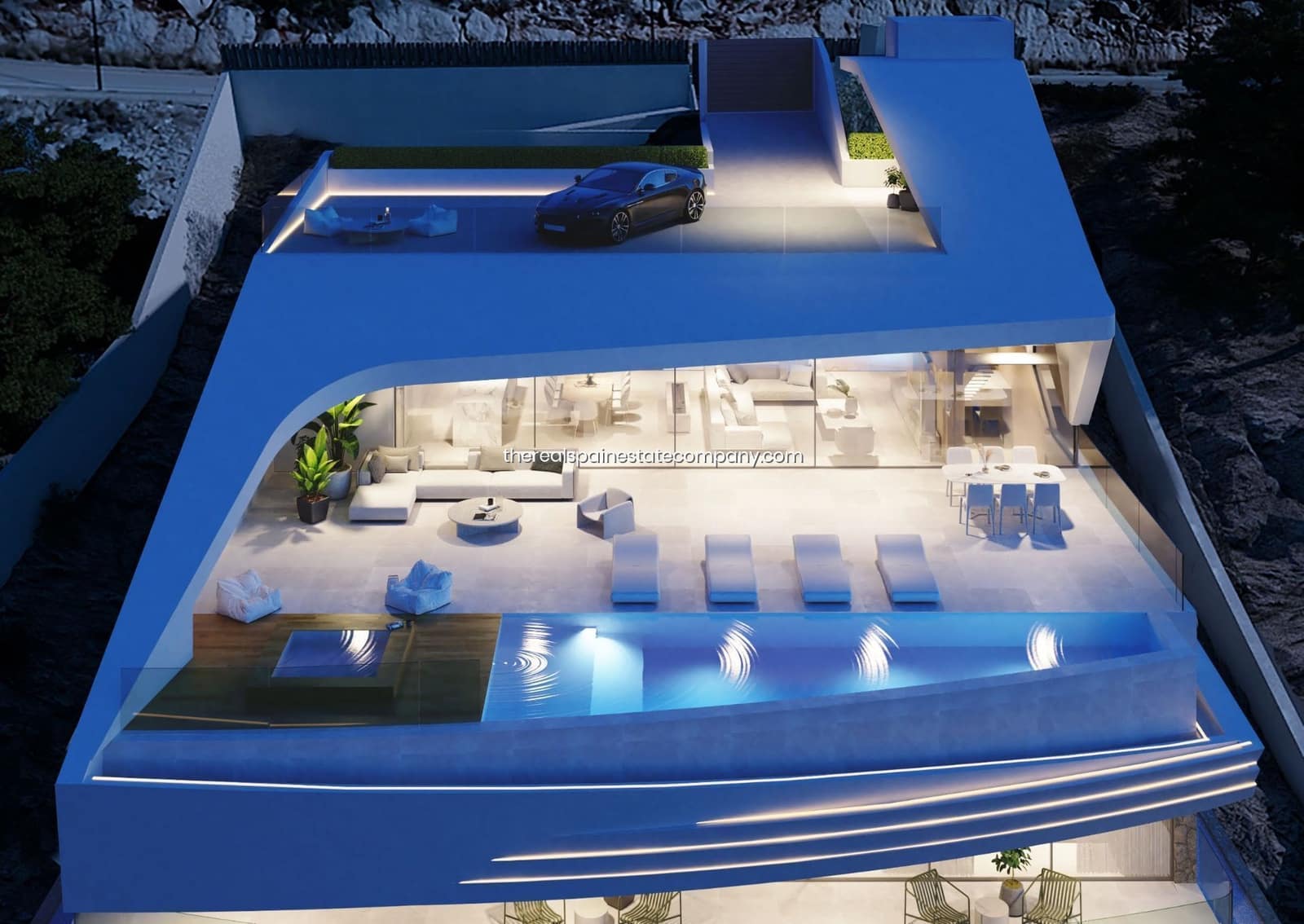 4 chambre Villa/Maison à vendre à Altea avec piscine - 1 900 000 € (Ref: 9457850)