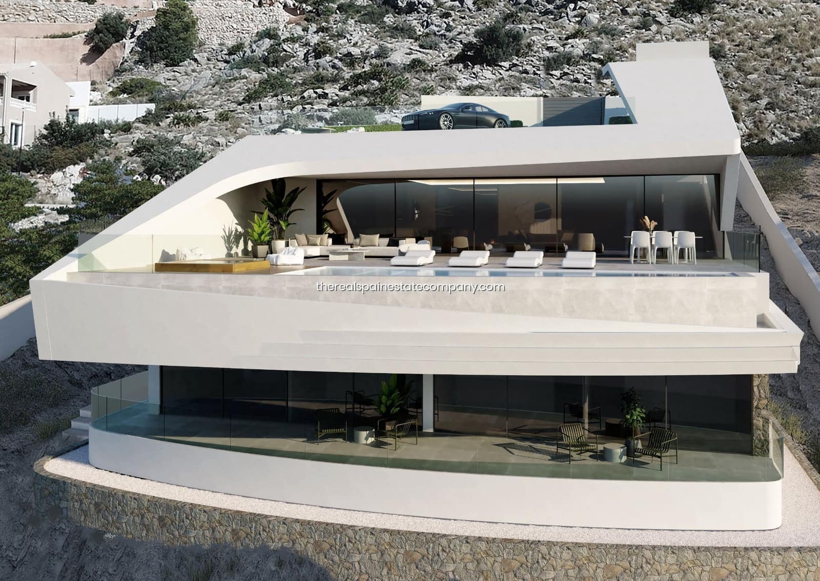 4 chambre Villa/Maison à vendre à Altea avec piscine - 1 900 000 € (Ref: 9457850)