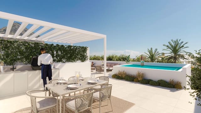 3 chambre Penthouse à vendre à Centro ciudad, Javea / Xàbia avec garage - 600 000 € (Ref: 9471140)