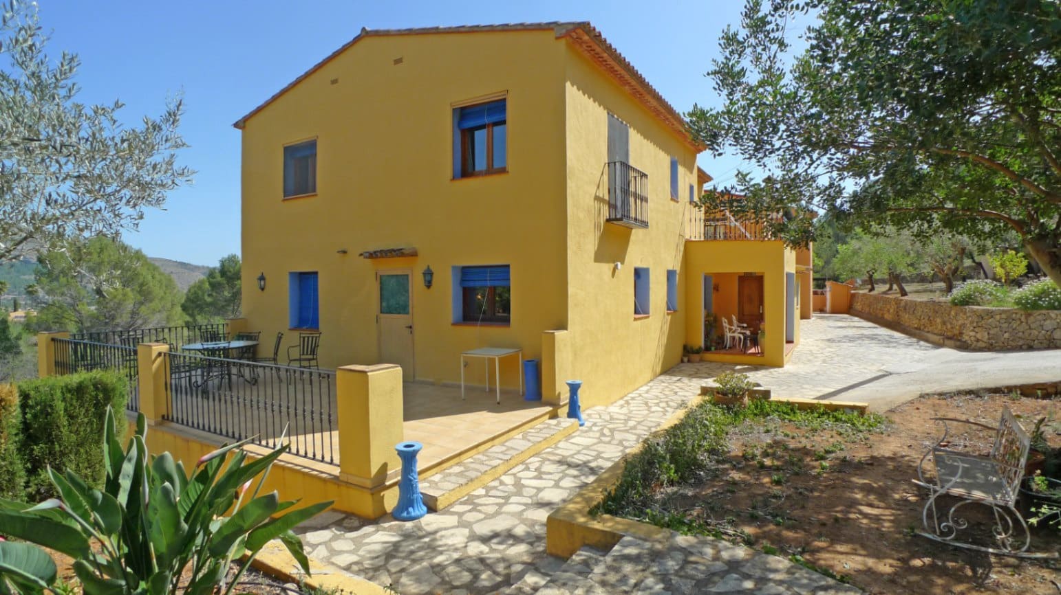 10 sypialnia Willa na sprzedaż w Jalon / Xalo z basenem garażem - 1 115 000 € (Ref: 9473497)