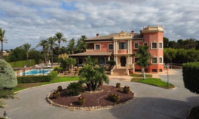 6 bedroom Villa for sale in Perleta - Maitino, Elche / Elx with pool garage - € 1,375,000 (Ref: 9499373)