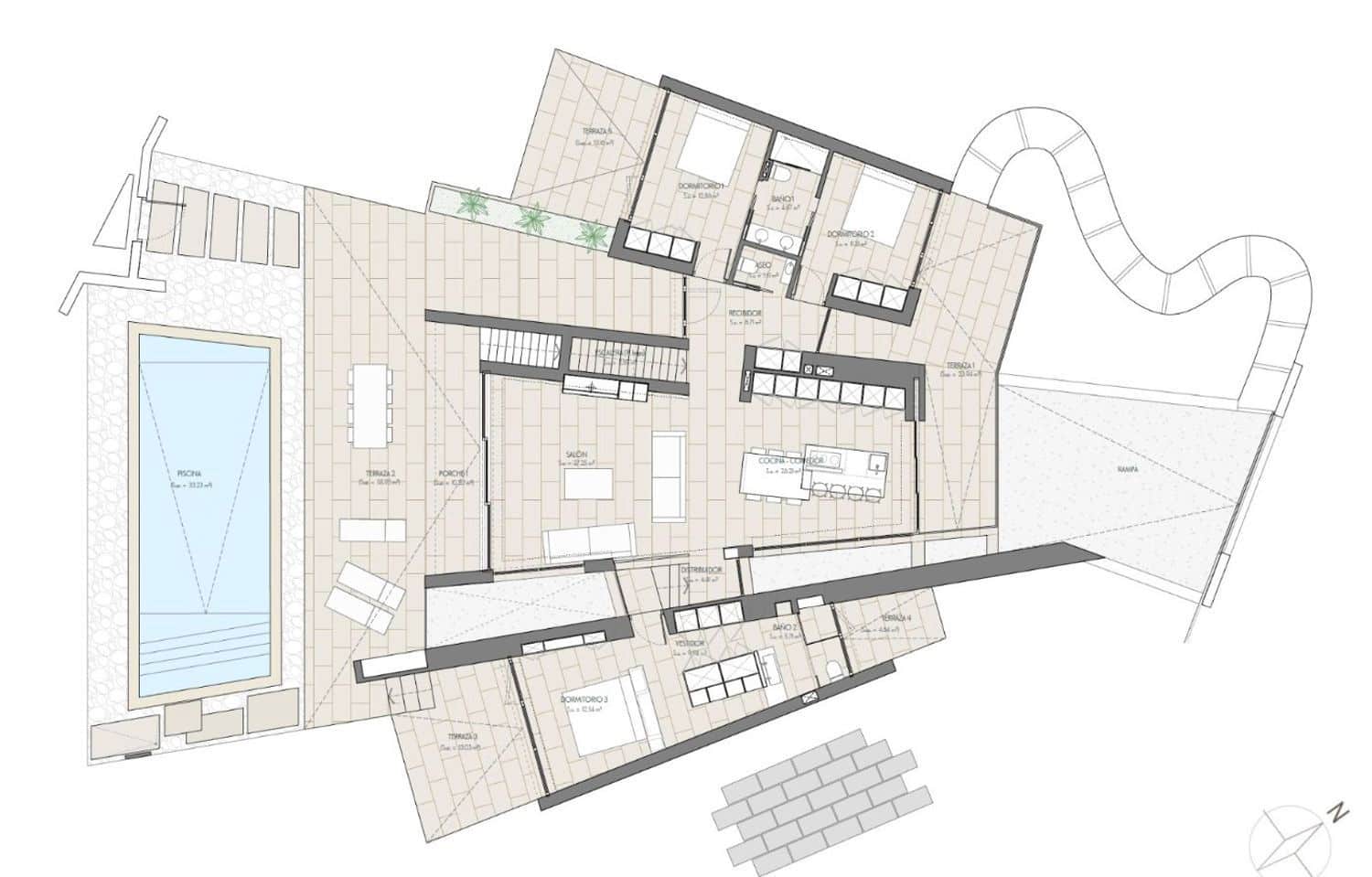 3 chambre Villa/Maison à vendre à Orihuela avec piscine garage - 1 195 000 € (Ref: 9499408)