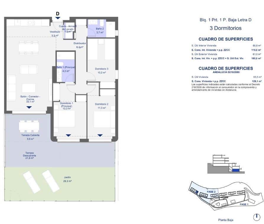 3 chambre Appartement à vendre à La Alcaidesa avec piscine garage - 507 000 € (Ref: 9518309)