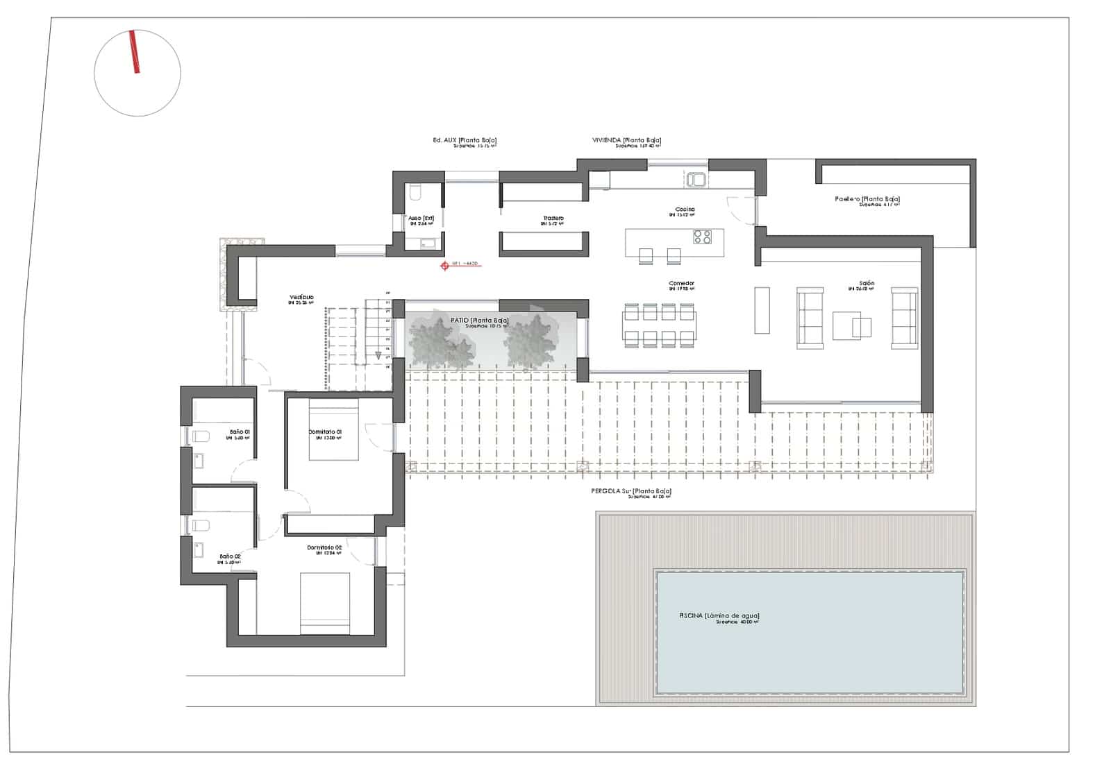 4 Zimmer Villa zu verkaufen in Moraira mit Pool Garage - 1.450.000 € (Ref: 9530878)