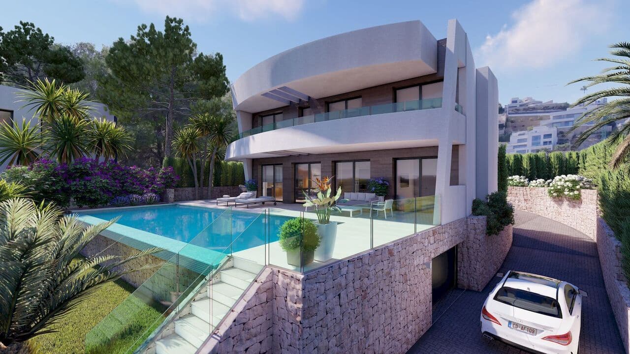 5 makuuhuone Huvila myytävänä paikassa Moraira mukana uima-altaan - 1 725 000 € (Ref: 9563767)
