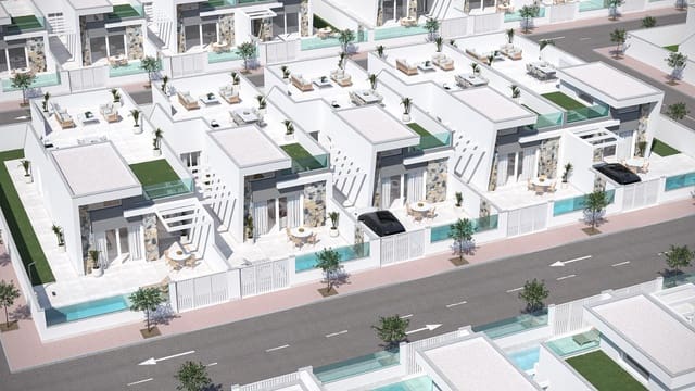 3 sypialnia Willa na sprzedaż w Las Lomas de Rame - Bahía Bella, Los Alcázares z basenem garażem - 407 000 € (Ref: 9583624)