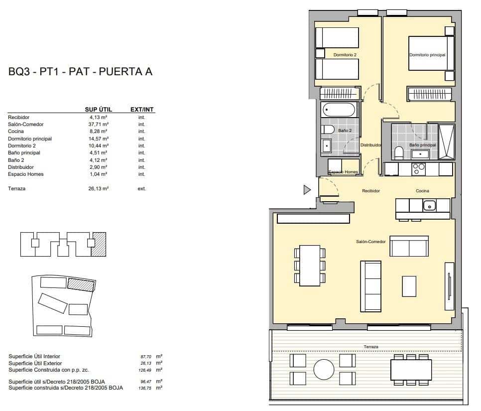 2 camera da letto Attico in vendita in Estepona con piscina garage - 455.000 € (Rif: 9583625)