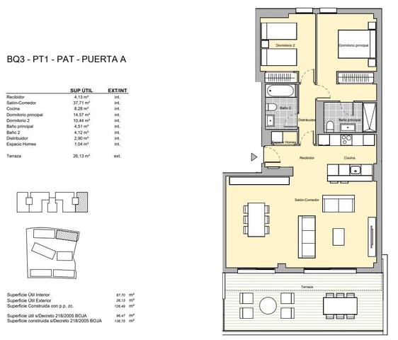 2 makuuhuone Kattohuoneisto myytävänä paikassa Valle Romano Golf, Estepona mukana uima-altaan 
autotalli - 455 000 € (Ref: 9583625)