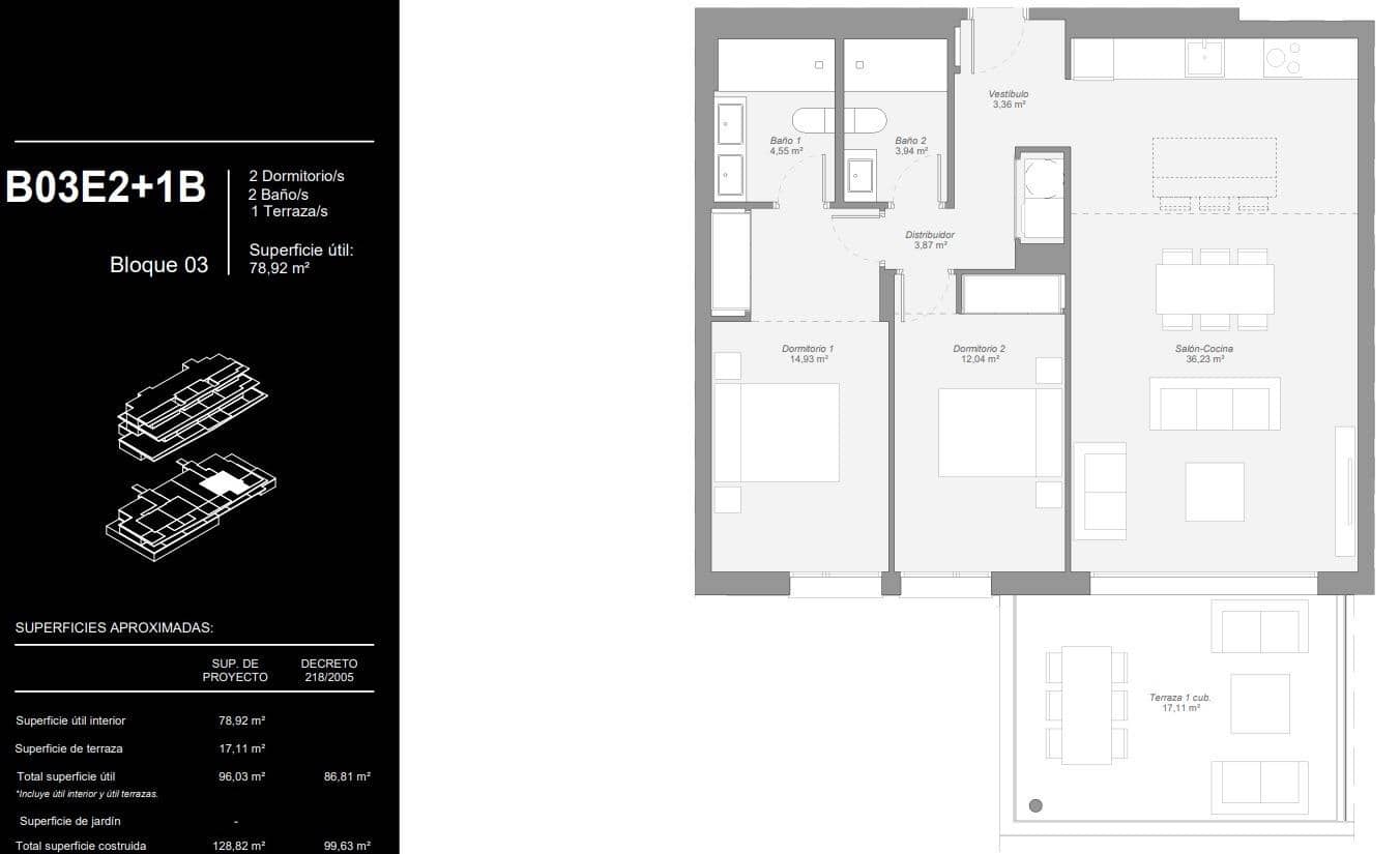 2 sovrum Lägenhet till salu i Estepona med pool garage - 444 000 € (Ref: 9583637)