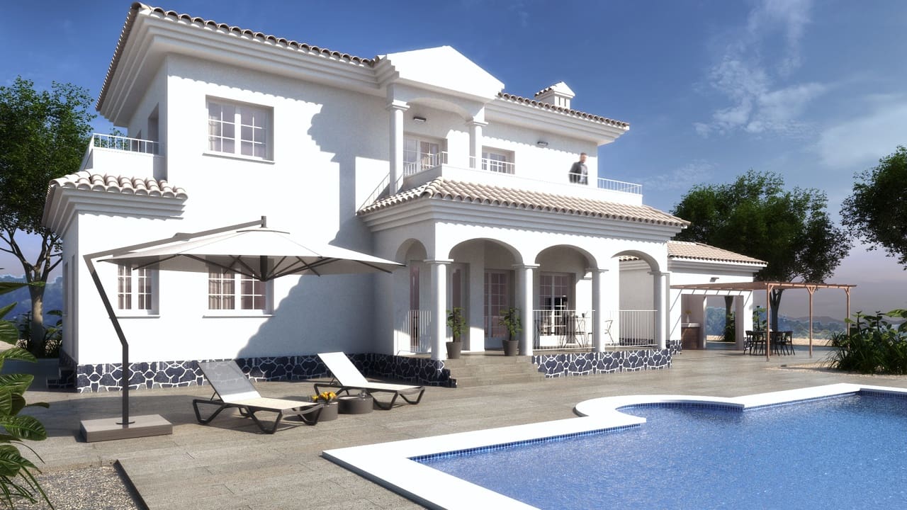 4 bedroom Villa for sale in Pinoso with pool - € 423,000 (Ref: 9583966)