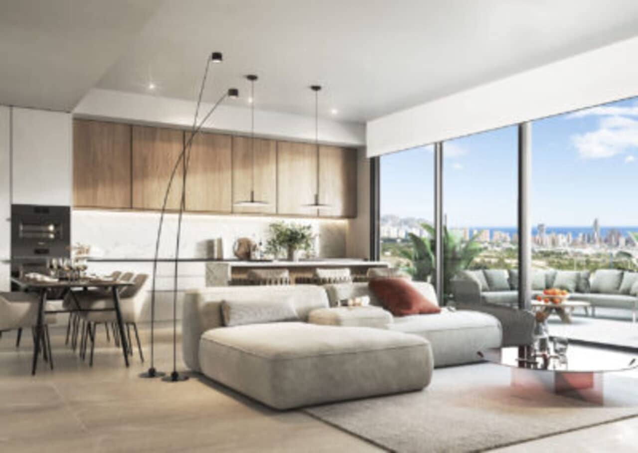 2 soveværelse Lejlighed til salg i Finestrat med swimmingpool - € 430.000 (Ref: 9584427)