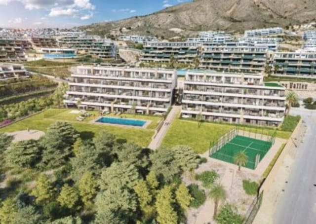 2 makuuhuone Huoneisto myytävänä paikassa Finestrat mukana uima-altaan - 430 000 € (Ref: 9584427)