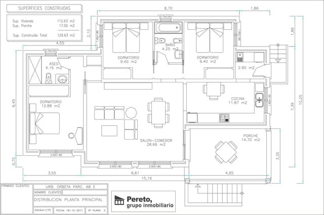 3 soverom Villa til salgs i Orba med svømmebasseng garasje - € 489 200 (Ref: 9584433)