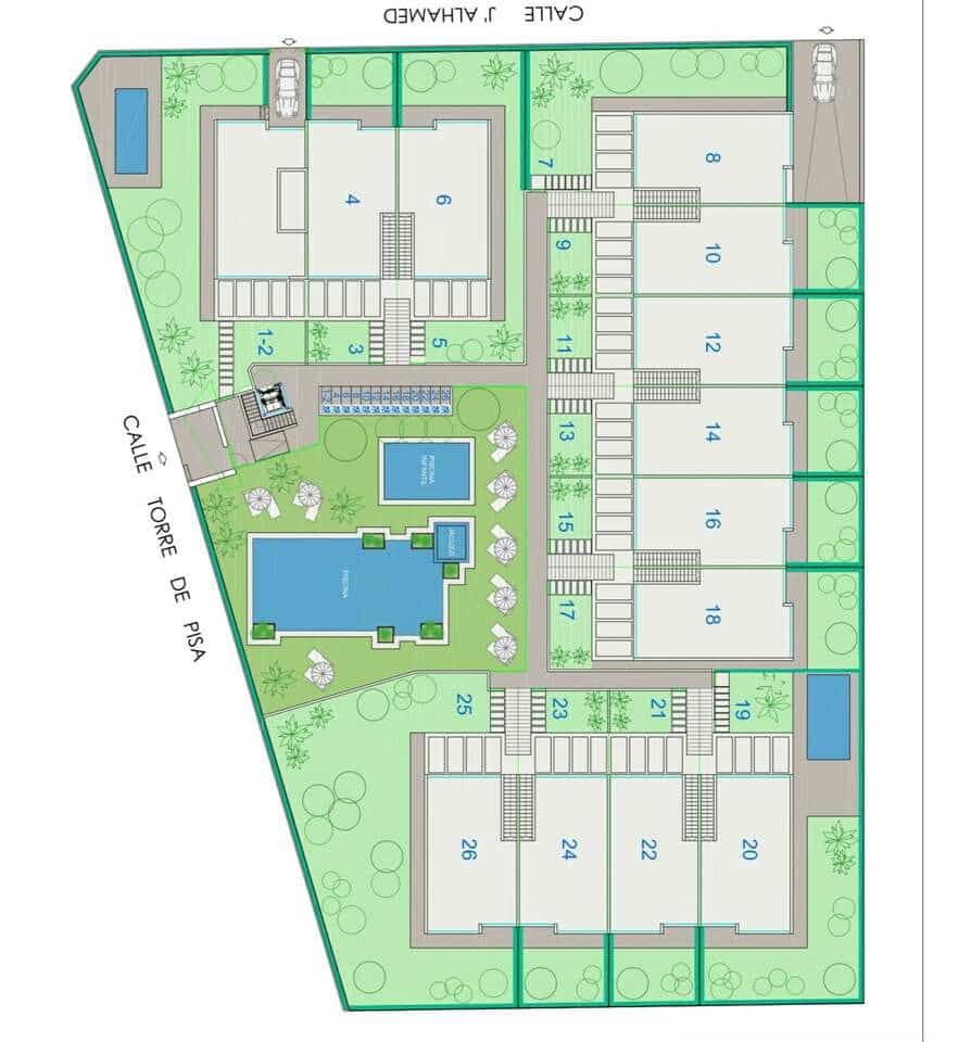 3 soveværelse Byhus til salg i Punta Prima med swimmingpool - € 360.000 (Ref: 9629787)