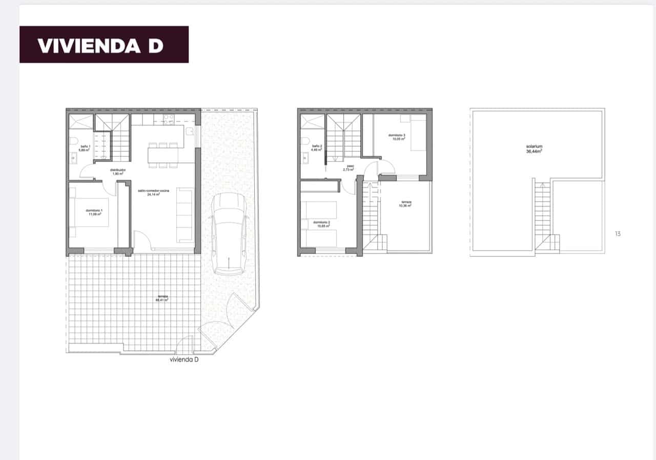 3 camera da letto Casa in vendita in Pilar de la Horadada con piscina - 285.500 € (Rif: 9638033)